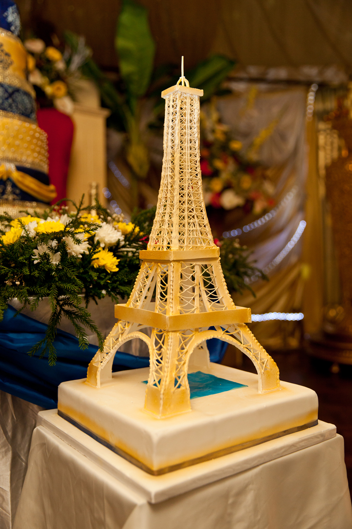 Eiffel Tower Sugar Structure